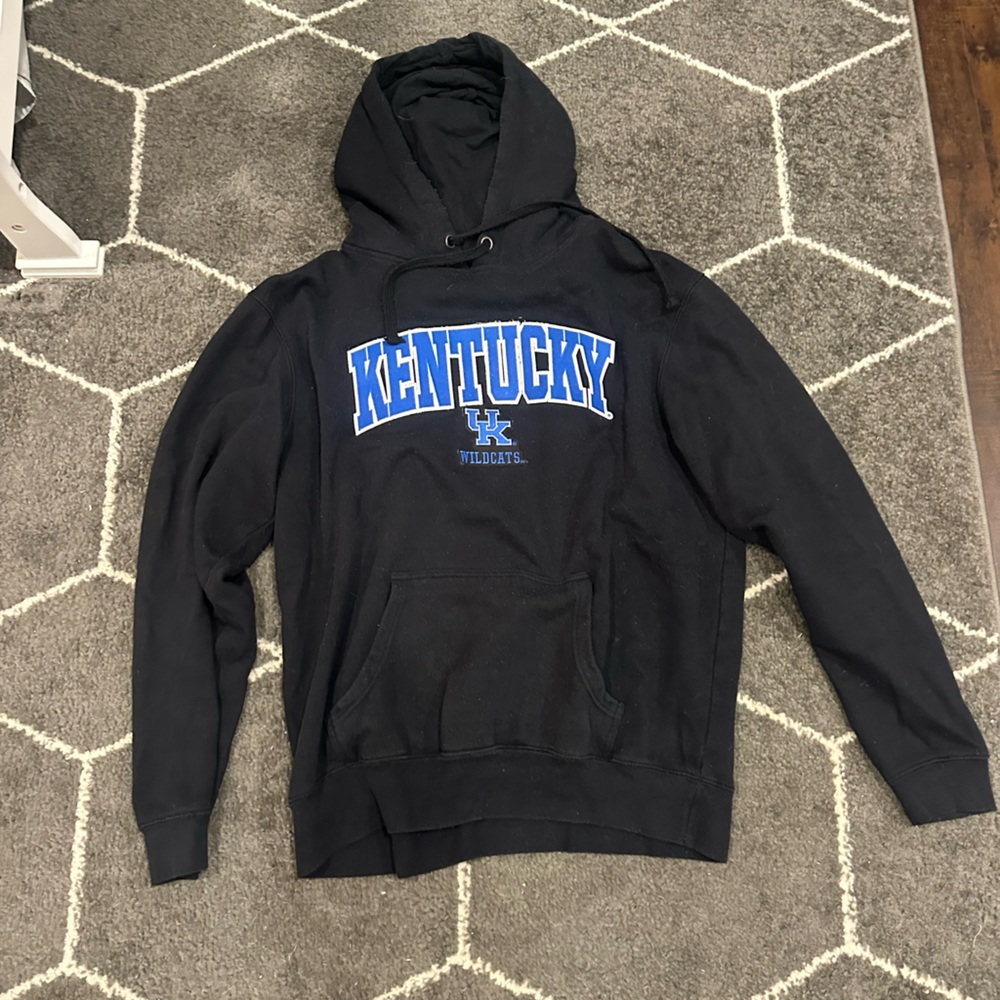 Kentucky Wildcats L Black and Blue Hoodie